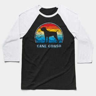 Cane Corso Vintage Design Dog Baseball T-Shirt